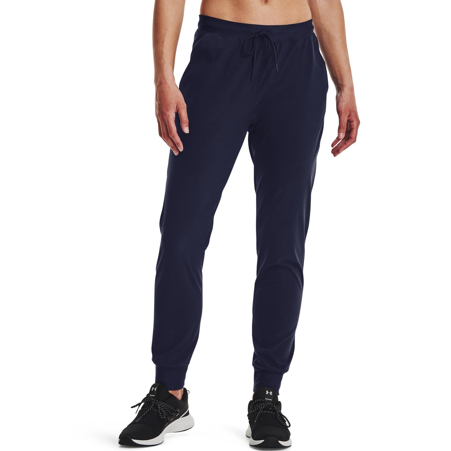Under Armour Womens UA Sport Woven Sweatpants - Navy