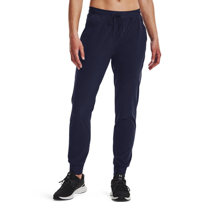 Under Armour Womens UA Sport Woven Sweatpants - Navy
