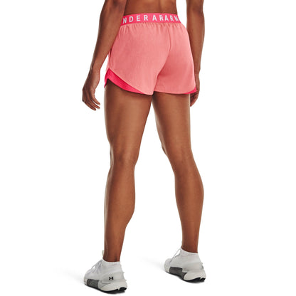 Under Armour Womens UA Play Up 3.0 Twist Shorts - Posh Pink/White
