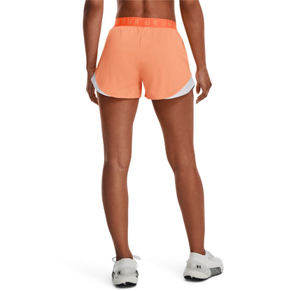 Under Armour Womens UA Play Up 3.0 Twist Shorts - Orange