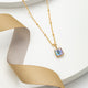 Goldtone Aurora Borealis