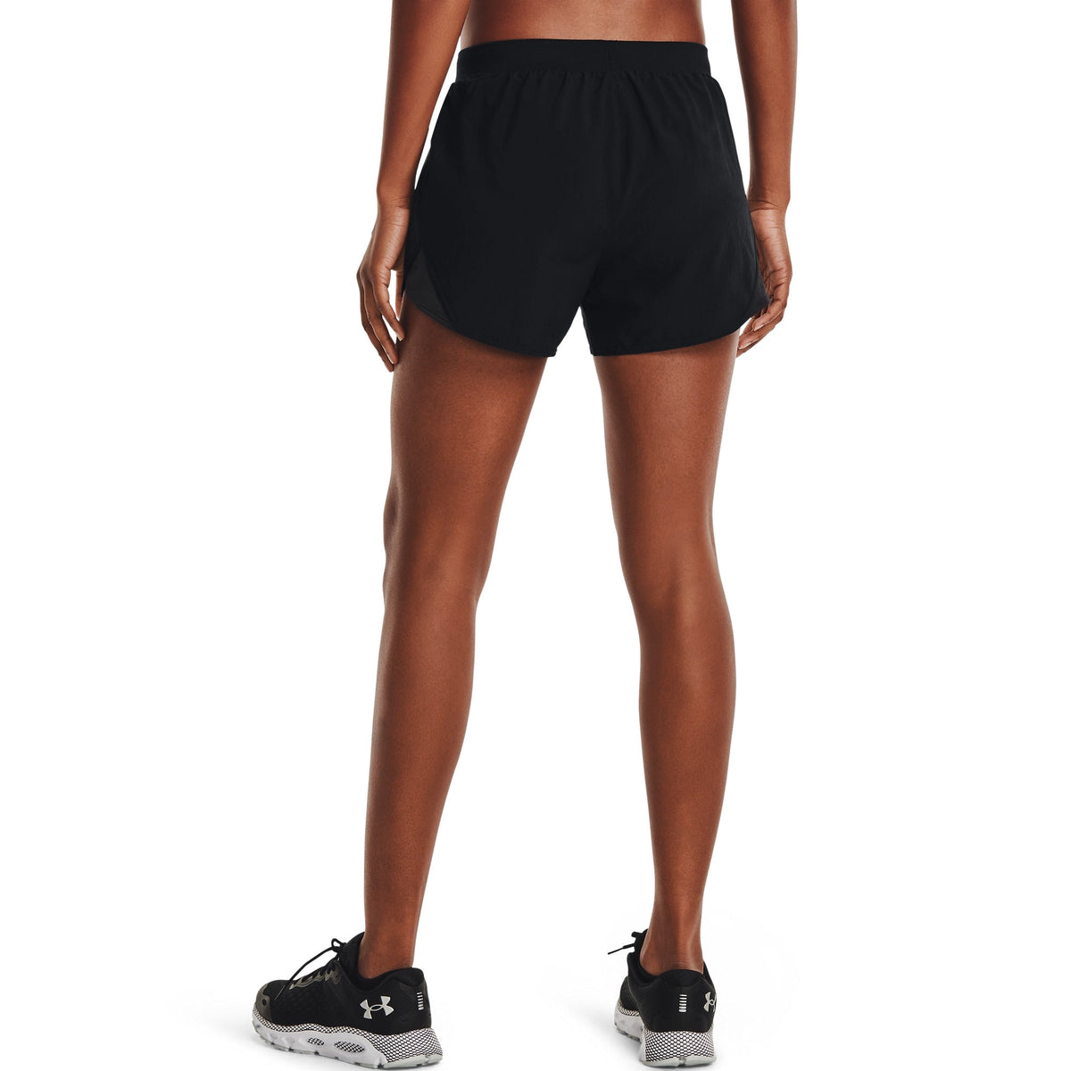 Under Armour Womens UA Fly By 2.0 Short - Black/Silver