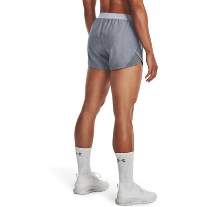 Under Armour Womens UA Fly By 2.0 Short - Steel