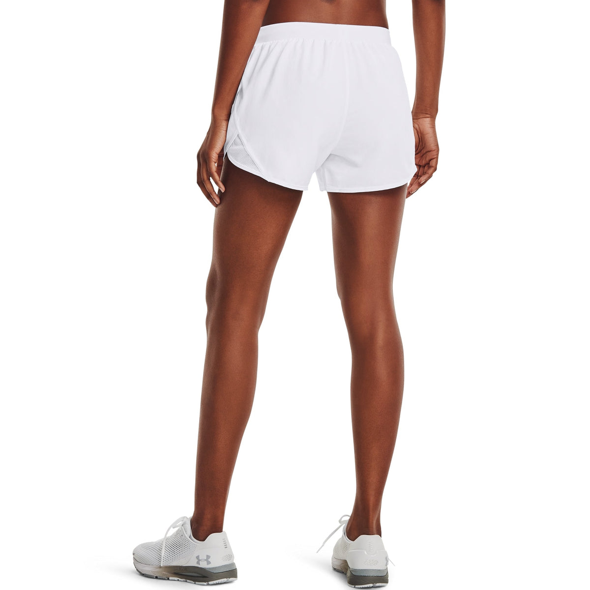 Under Armour Womens UA Fly By 2.0 Short - White