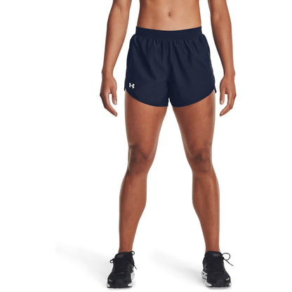 Under Armour Womens UA Fly By 2.0 Short - Navy