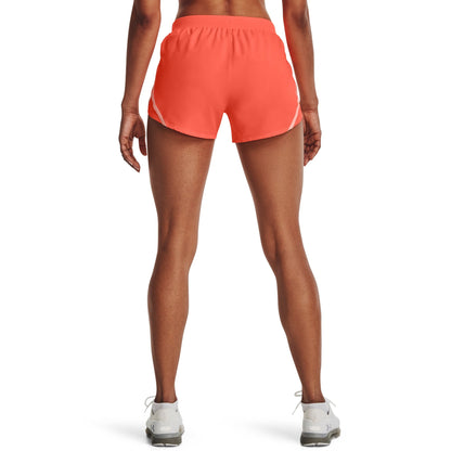 Under Armour Womens UA Fly By 2.0 Short - Orange