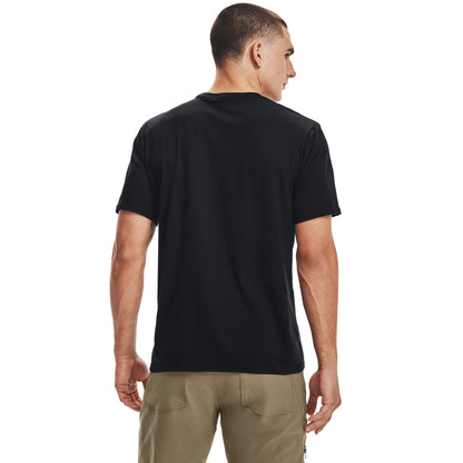 Under Armour Mens UA Tactical Cotton T-Shirt - Black