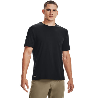 Under Armour Mens UA Tactical Cotton T-Shirt - Black