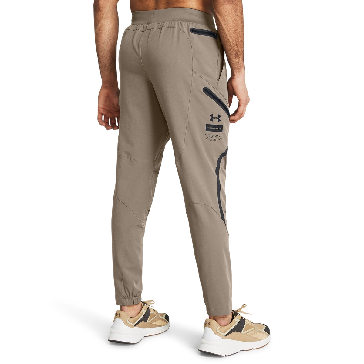 Under Armour Mens UA Unstoppable Cargo Pants - Taupe/Black