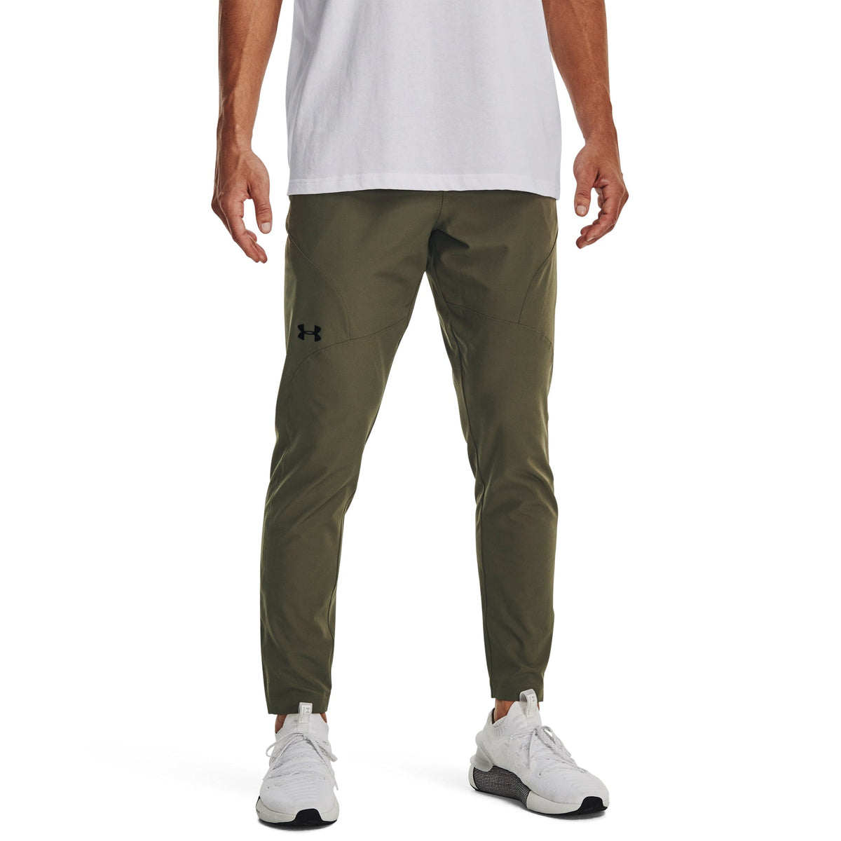 Under Armour Mens UA Unstoppable Tapered Jogging Bottoms - Green