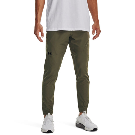 Under Armour Mens UA Unstoppable Tapered Jogging Bottoms - Green