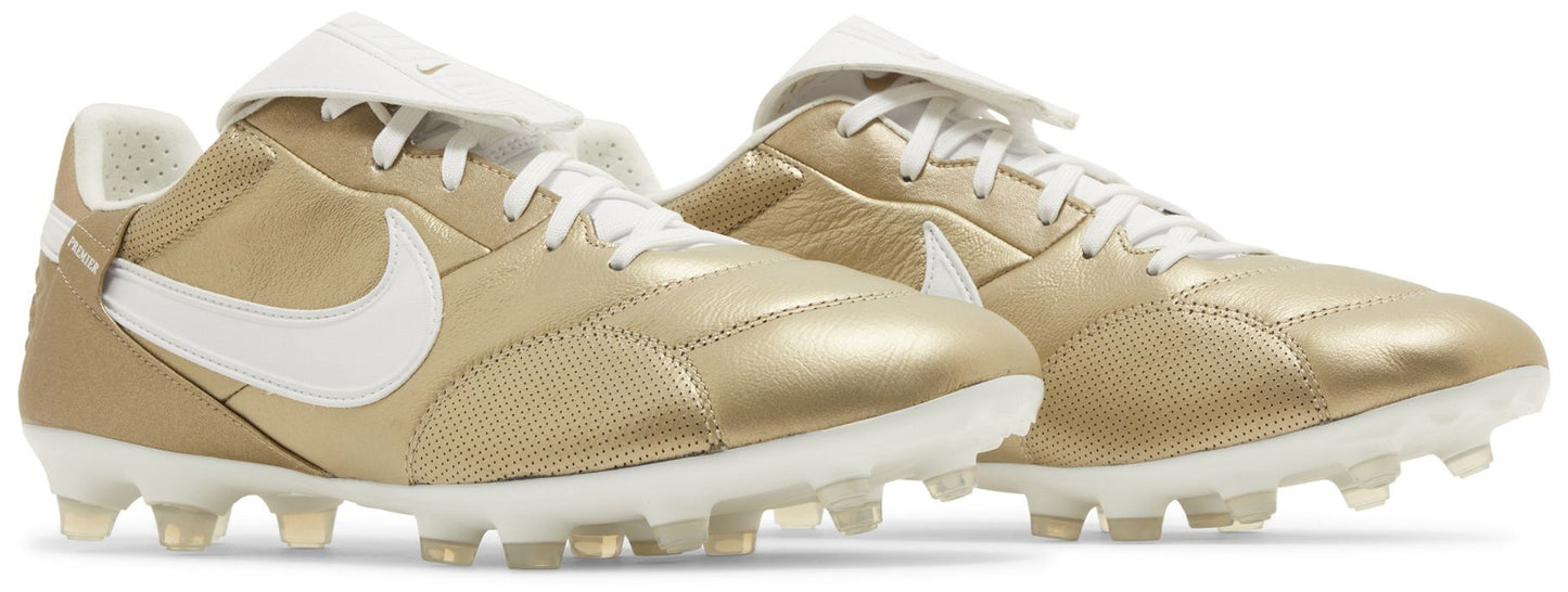 Nike Men's Premier 3 Fg 'Metallic Gold Grain' Shoes