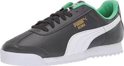 Puma Mens Roma Basic + - Asphalt-Puma White