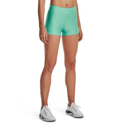 Under Armour Womens UA Heatgear Armour Shorts - Green