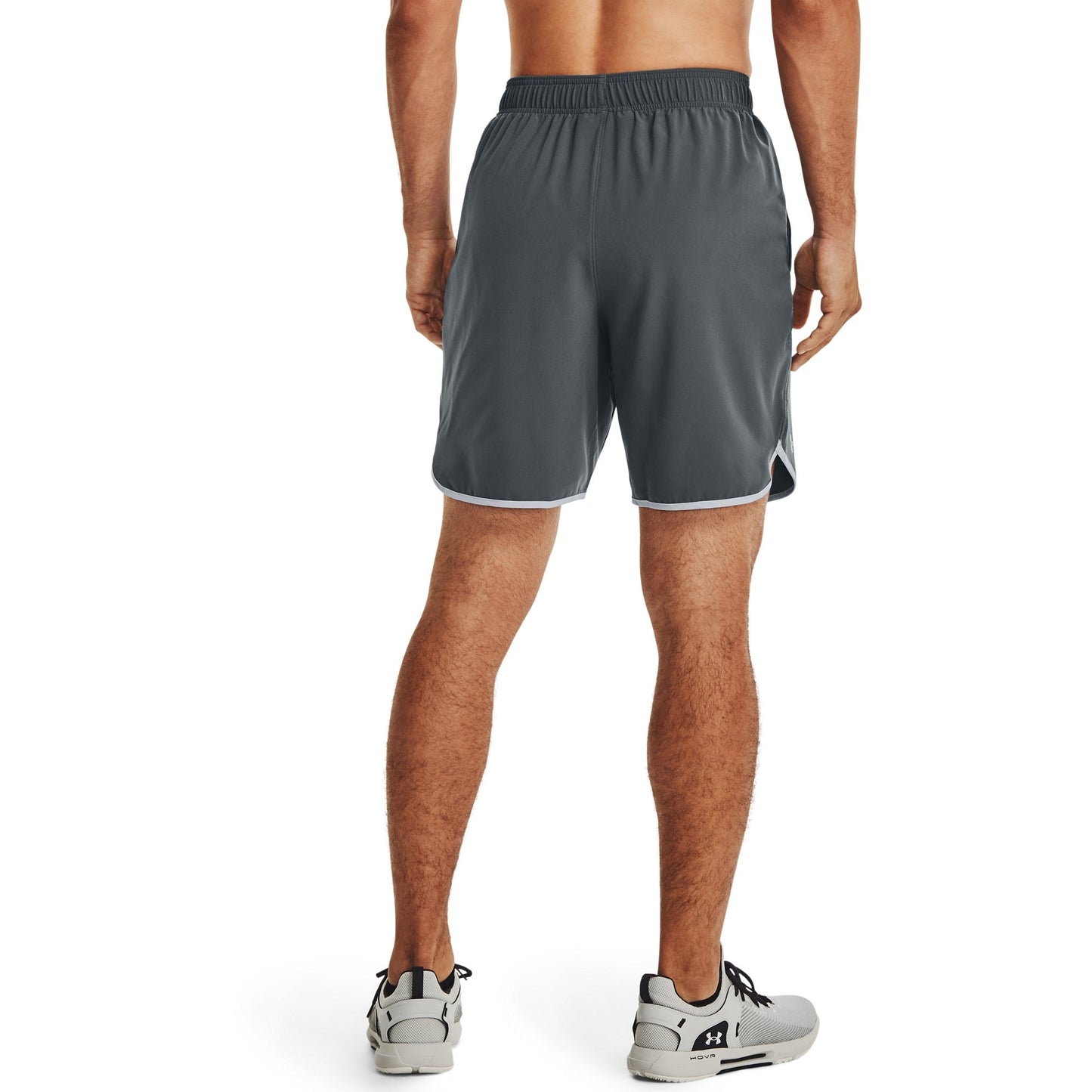 Under Armour Mens UA Hitt Woven Training Shorts - Pitch Gray