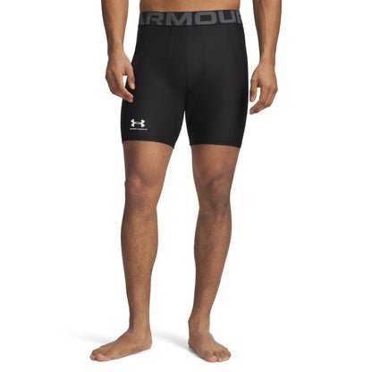 Under Armour Mens UA Heatgear Compression Shorts - Black