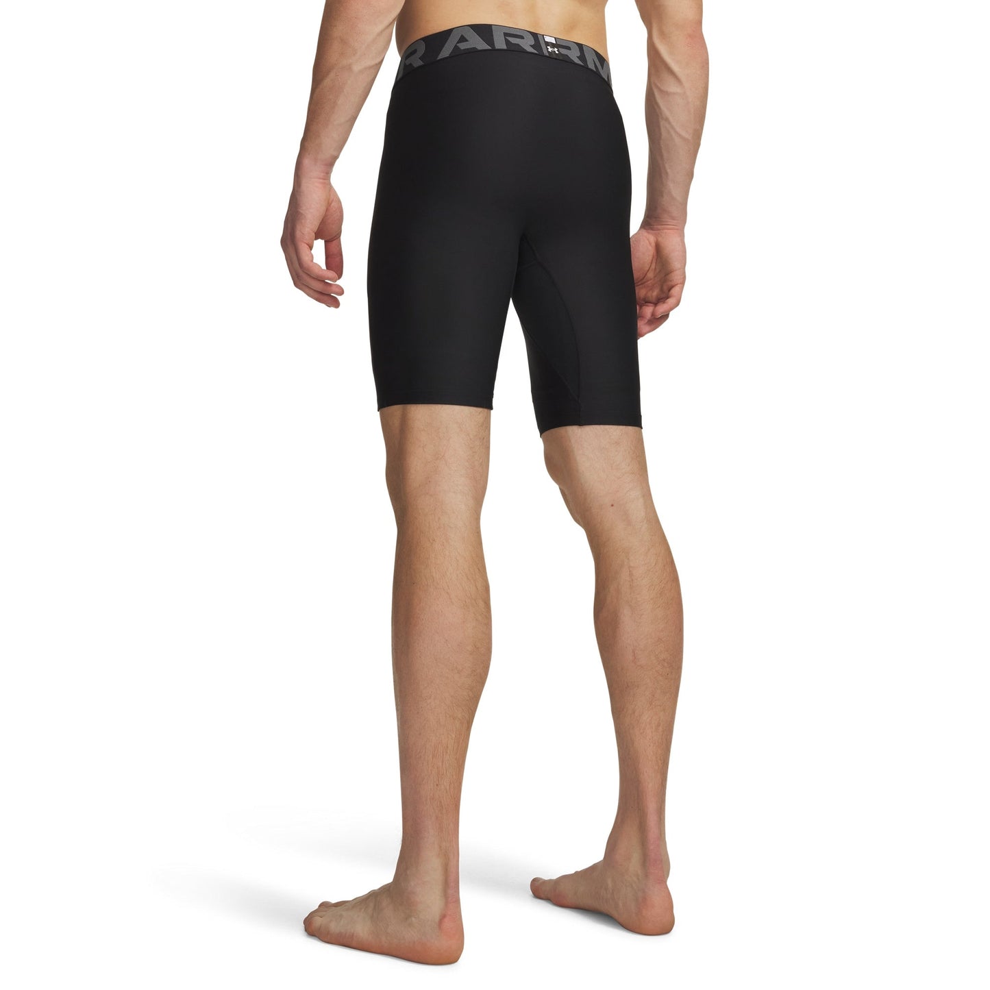 Under Armour Mens UA Heatgear Pocket Long Shorts - Black