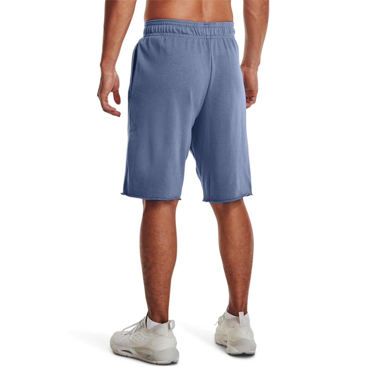 Under Armour Mens UA Rival Terry Shorts - Blue