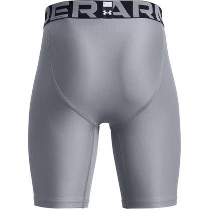 Under Armour Youth Boys' HeatGear Shorts - Steel/Black
