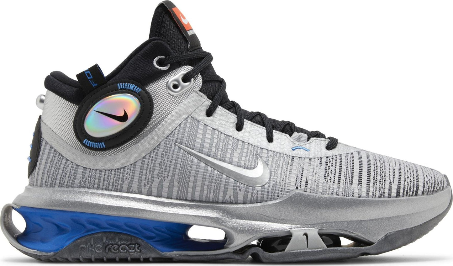 Metallic Silver/Metallic Silver/Light Photo Blue/Black-