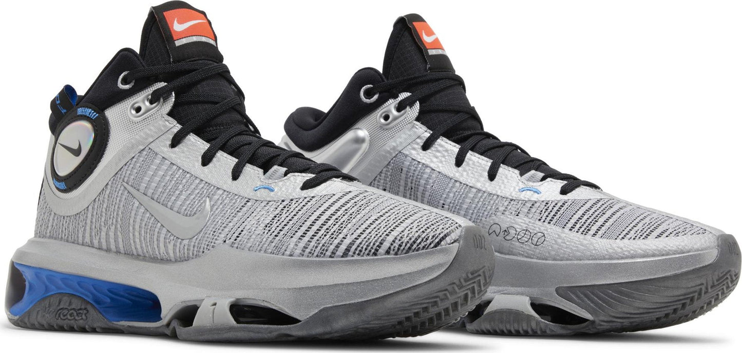 Metallic Silver/Metallic Silver/Light Photo Blue/Black-