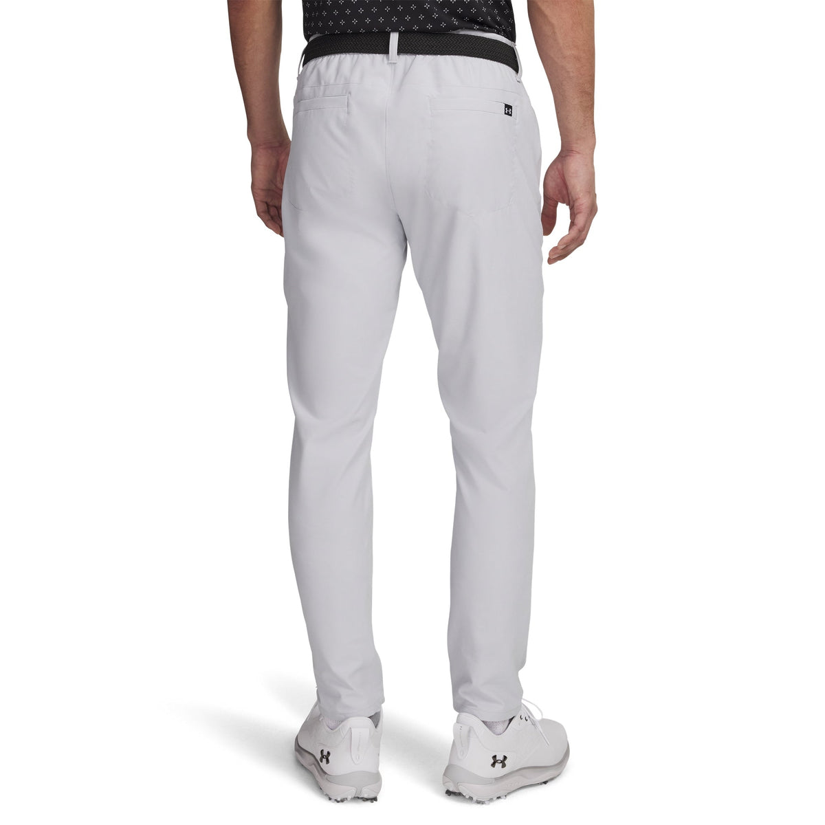Under Armour Mens UA Drive 5 Pocket Golf Pants - Halo Gray/White