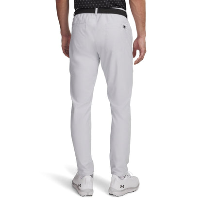 Under Armour Mens UA Drive 5 Pocket Golf Pants - Halo Gray/White