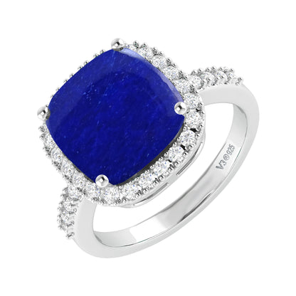 Blue, White-