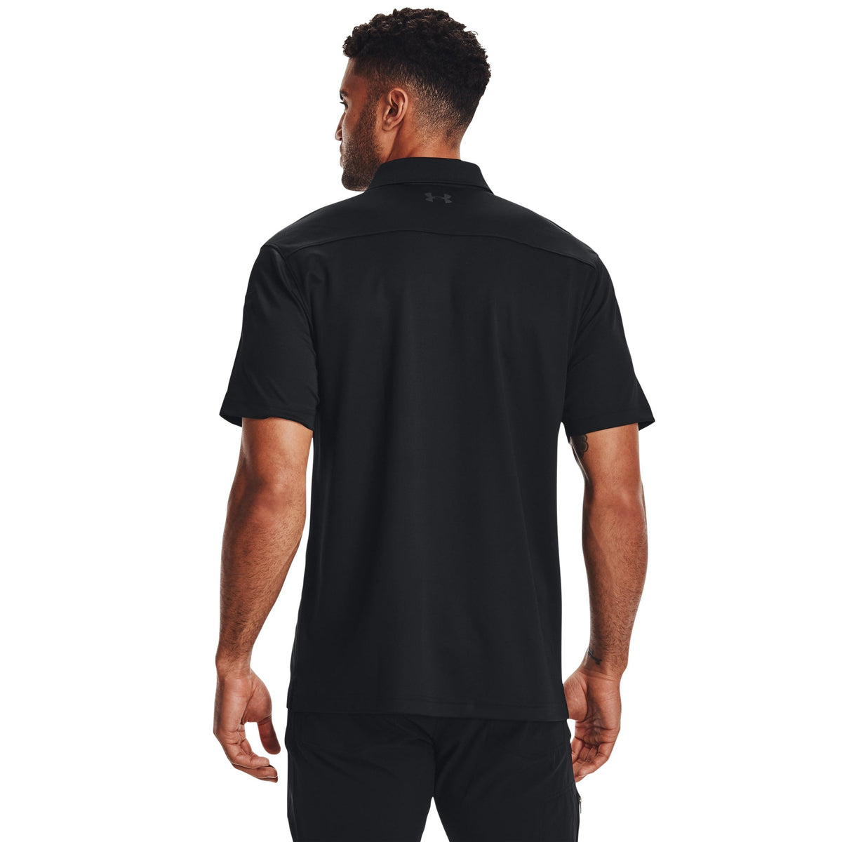 Under Armour Mens UA 2.0 Tac Polo - Black