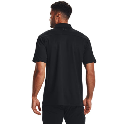 Under Armour Mens UA 2.0 Tac Polo - Black