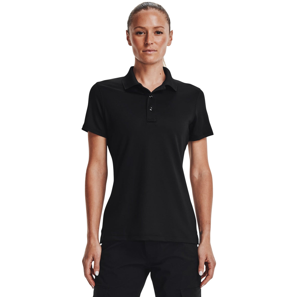 Under Armour Womens UA 2.0 Tac Polo - Black