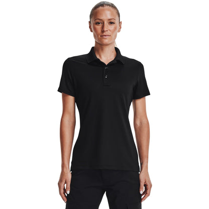 Under Armour Womens UA 2.0 Tac Polo - Black