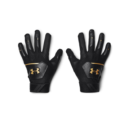 Under Armour Youth UA Clean Up 21 Batting Glove - Black