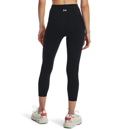 Under Armour Womens UA Meridian Rib Ankle Leggings - Black