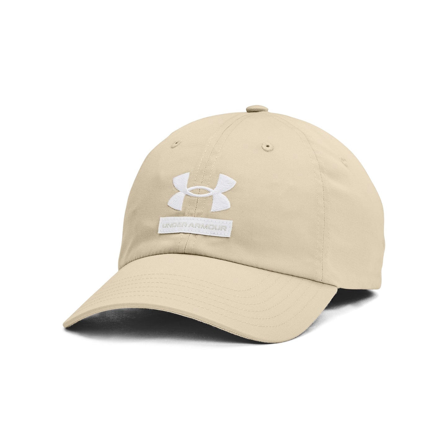 Under Armour Mens UA Branded Adjustable Hat - Khaki Base