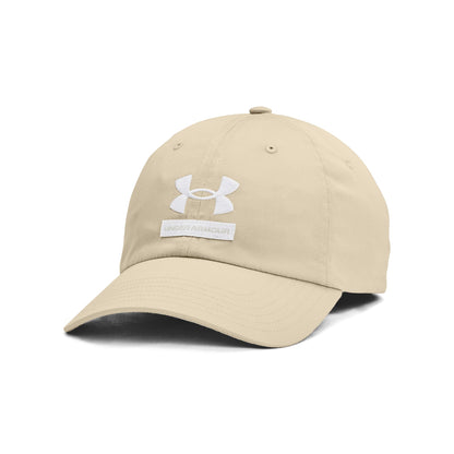 Under Armour Mens UA Branded Adjustable Hat - Khaki Base