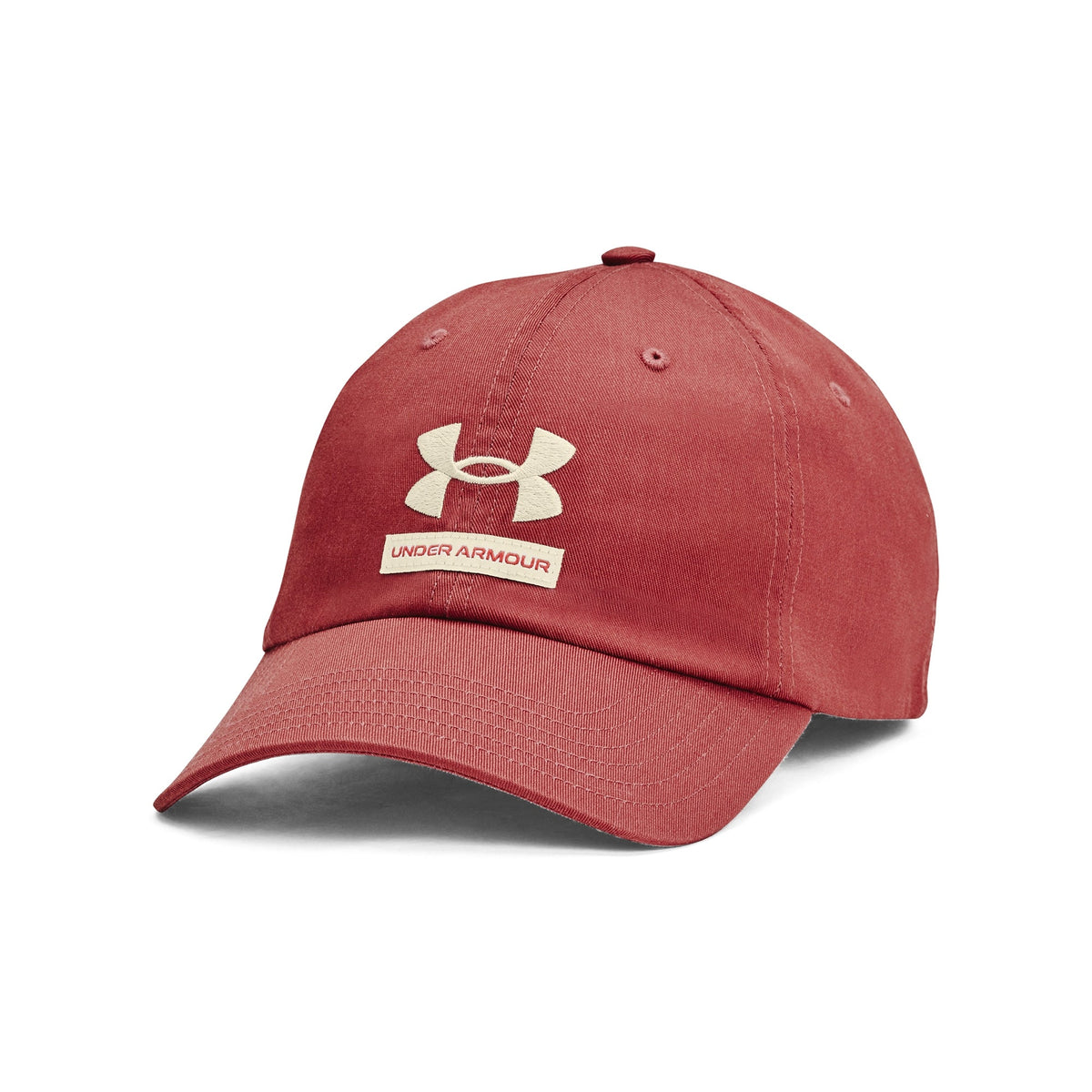 Under Armour Mens UA Branded Adjustable Hat - Sedona Red