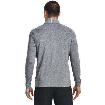 Under Armour Mens UA Playoff 1/4 Zip - Steel/Mod Grey
