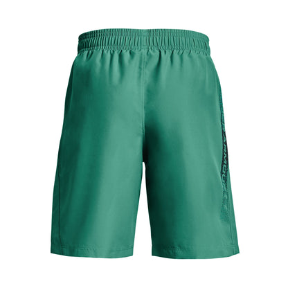 Under Armour Youth Boys' Woven Graphic Shorts - Green