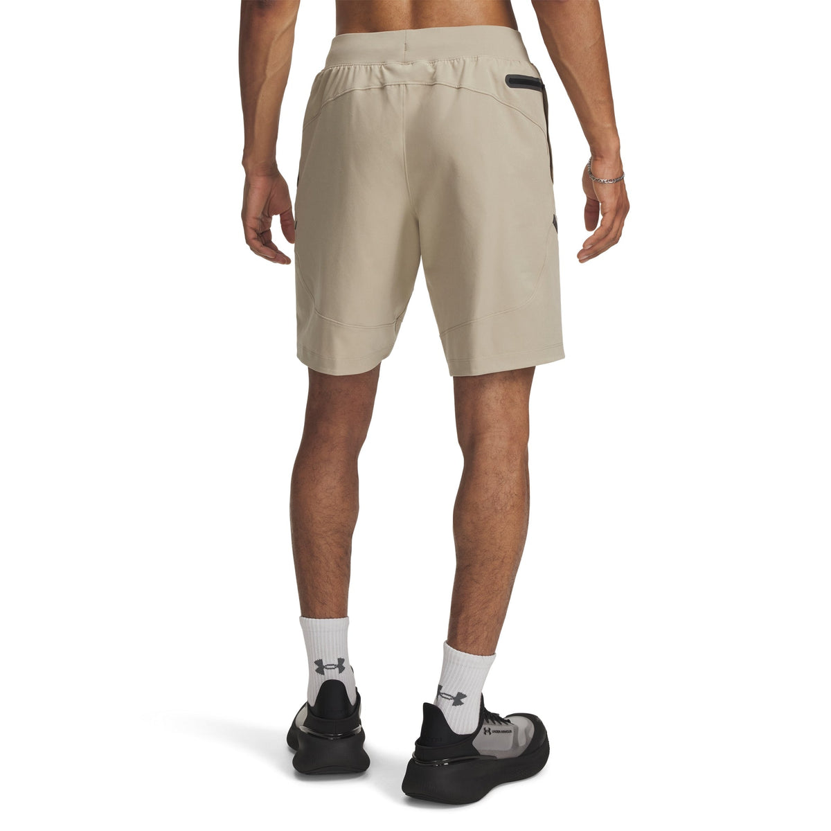 Under Armour Mens UA Unstoppable Shorts - City Khaki/Black