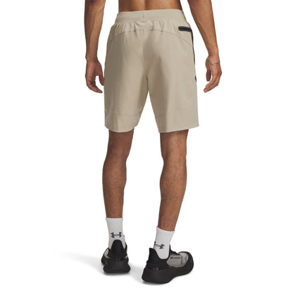 Under Armour Mens UA Unstoppable Shorts - City Khaki/Black