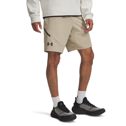 Under Armour Mens UA Unstoppable Shorts - City Khaki/Black
