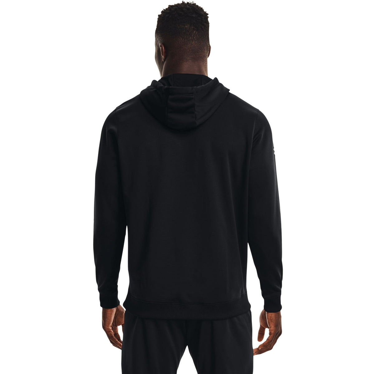 Under Armour Mens UA Storm Fleece Hoody - Black/White