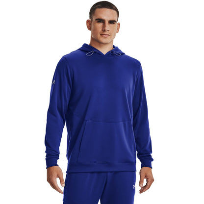 Under Armour Mens UA Storm Fleece Hoody - Royal/White
