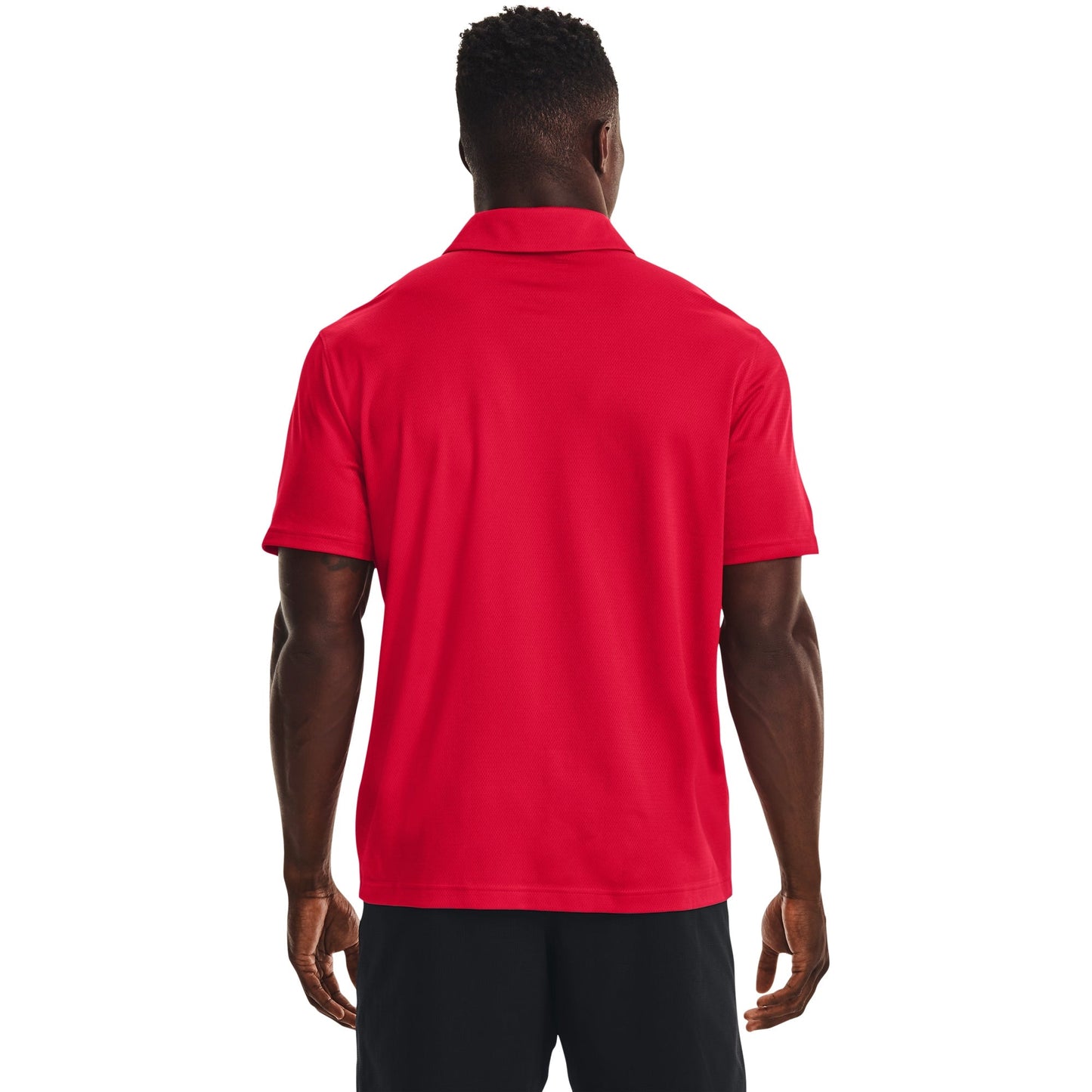 Under Armour Mens UA Tech Polo - Red/White