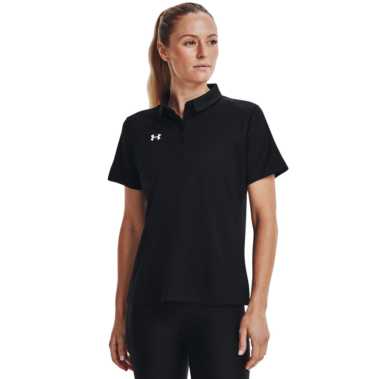 Under Armour Womens UA Tech Polo - Black