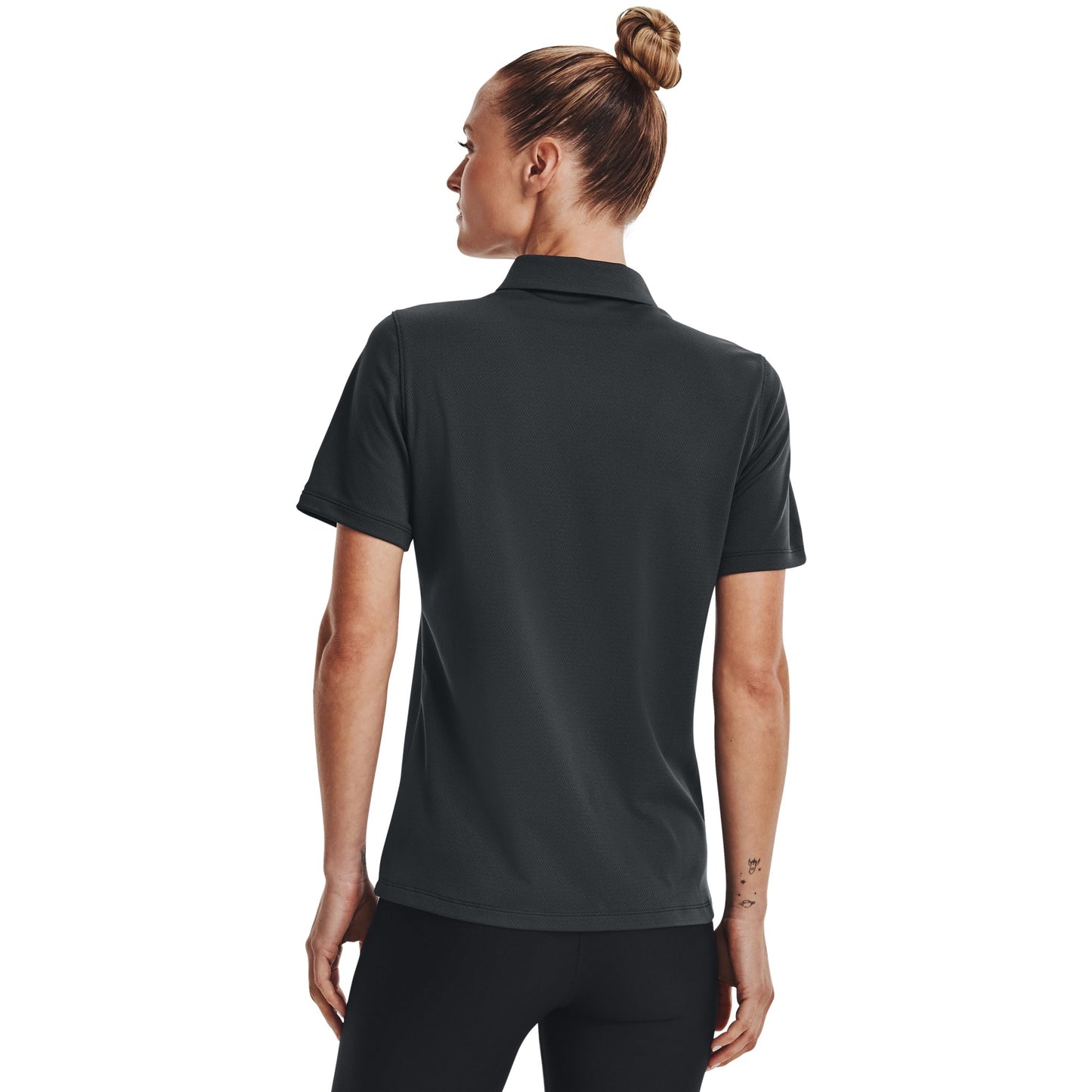 Under Armour Womens UA Tech Polo - Dark Grey