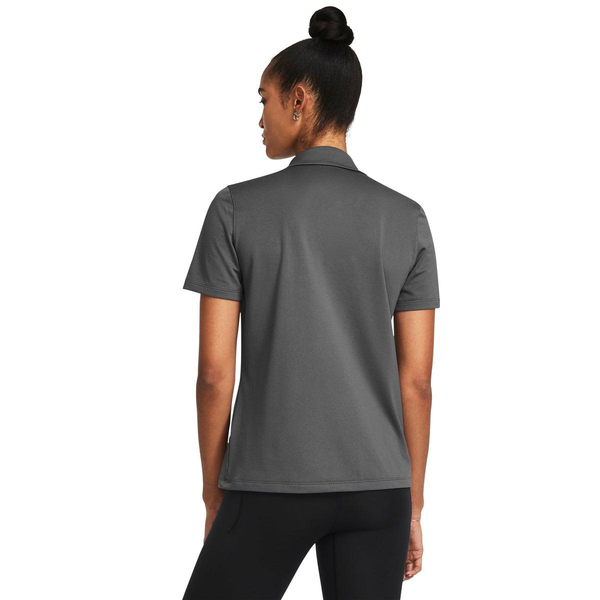 Under Armour Womens UA Tech Polo - Castlerock/White Tech Polo