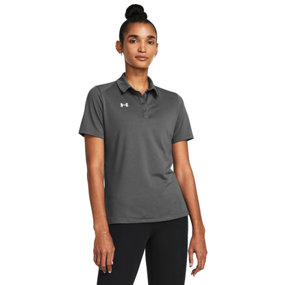 Under Armour Womens UA Tech Polo - Castlerock/White Tech Polo