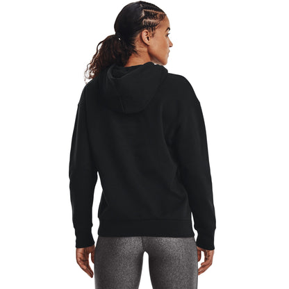 Under Armour Womens UA Essential Fleece Hoodie - Black